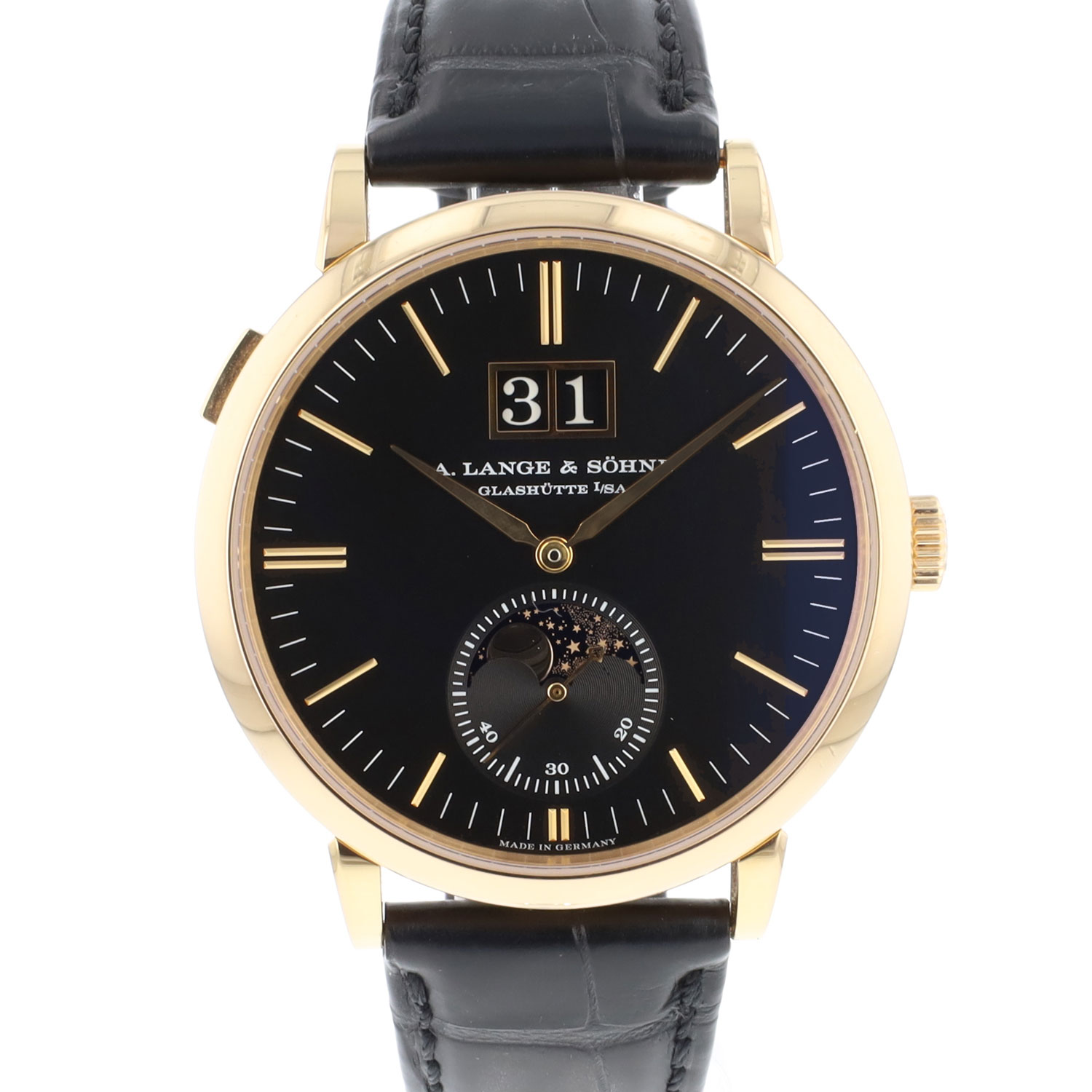 Lange saxonia deals moonphase black