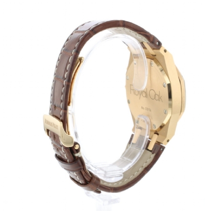 Royal Oak Chronograph Rose Gold White Dial - Audemars Piguet 