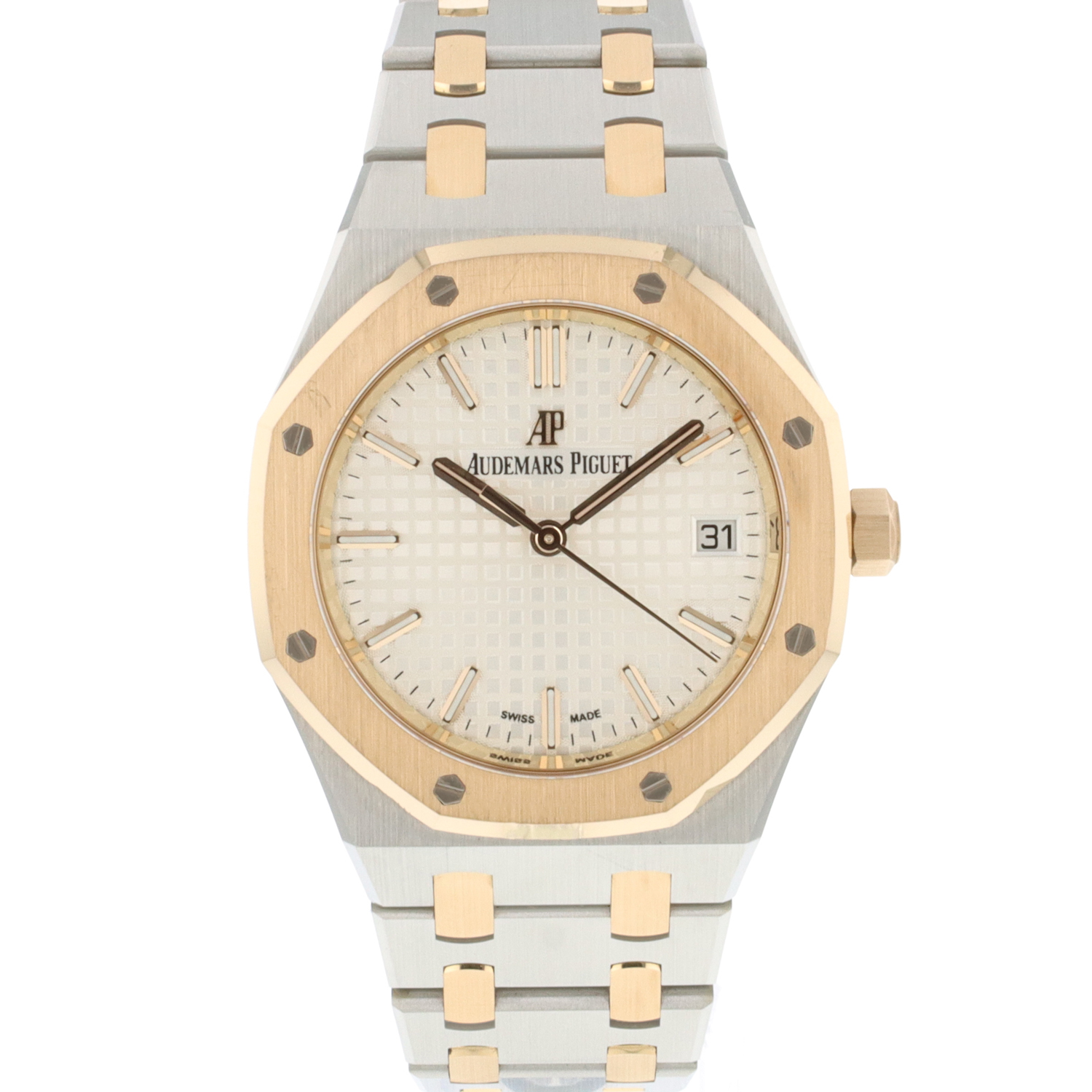 audemars piguet royal oak two tone rose gold