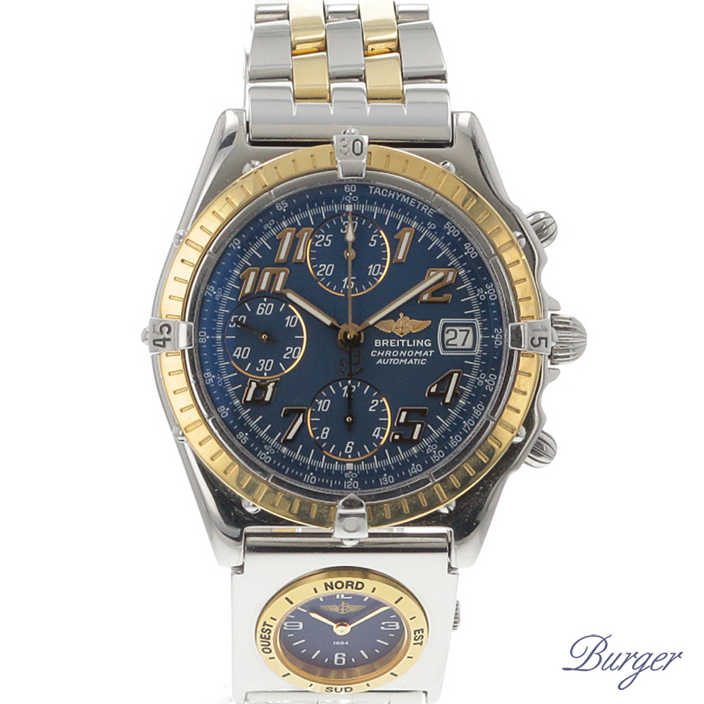 Chronomat UTC Gold Steel Breitling Sold watches Juwelier Burger