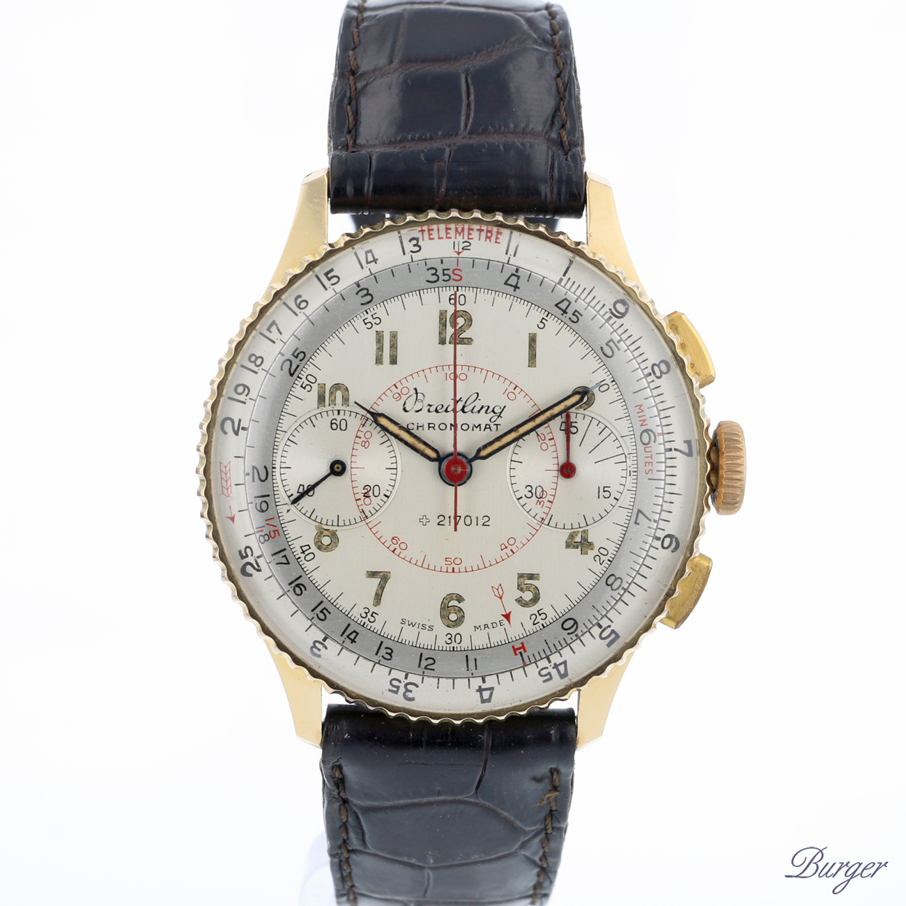 Chronomat 769 Vintage 18K Gold Top Condition Breitling Sold
