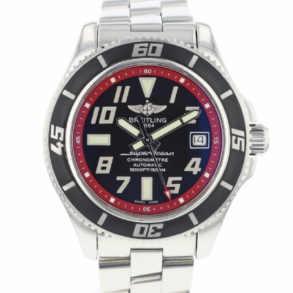 SuperOcean 42 Red Breitling Sold watches Juwelier Burger