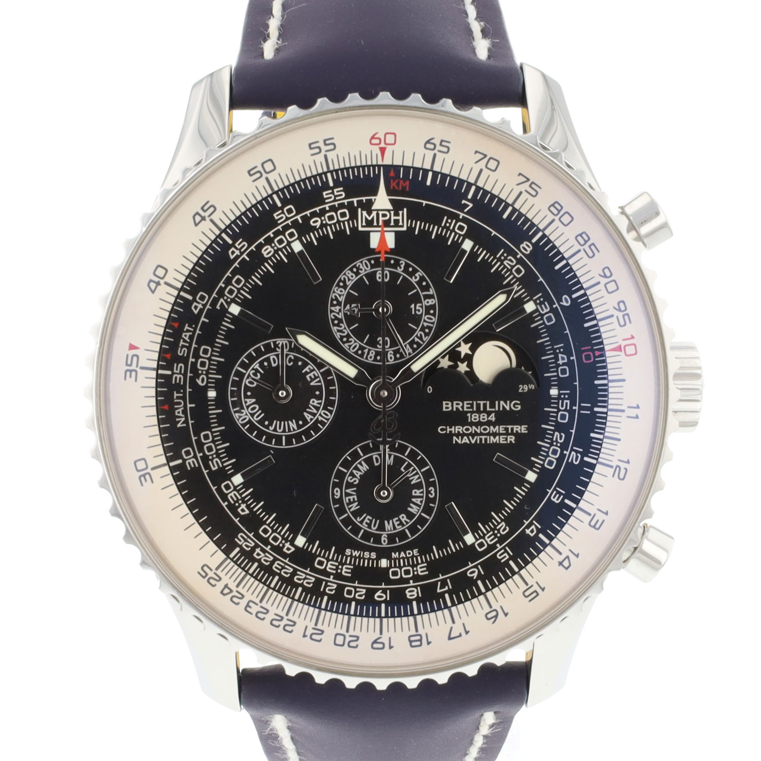 Navitimer 1461 Chrono Triple Calendar MoonPhase Limited - Breitling ...