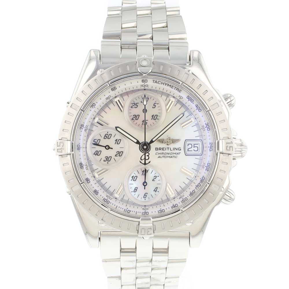 Chronomat Steel MOP Dial - Breitling - Luxusuhren - Juwelier Burger 