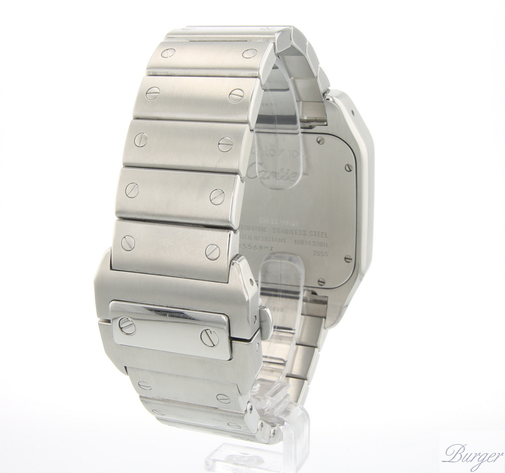 Cartier santos 100 xl steel bracelet sales
