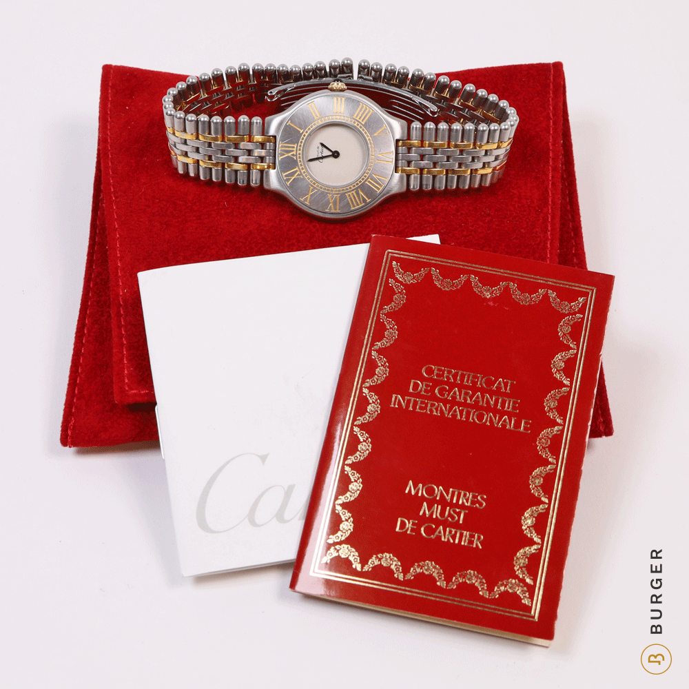 21 must de cartier watch best sale
