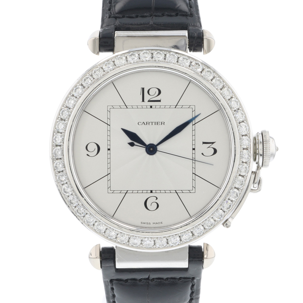 Cartier pasha white gold hotsell