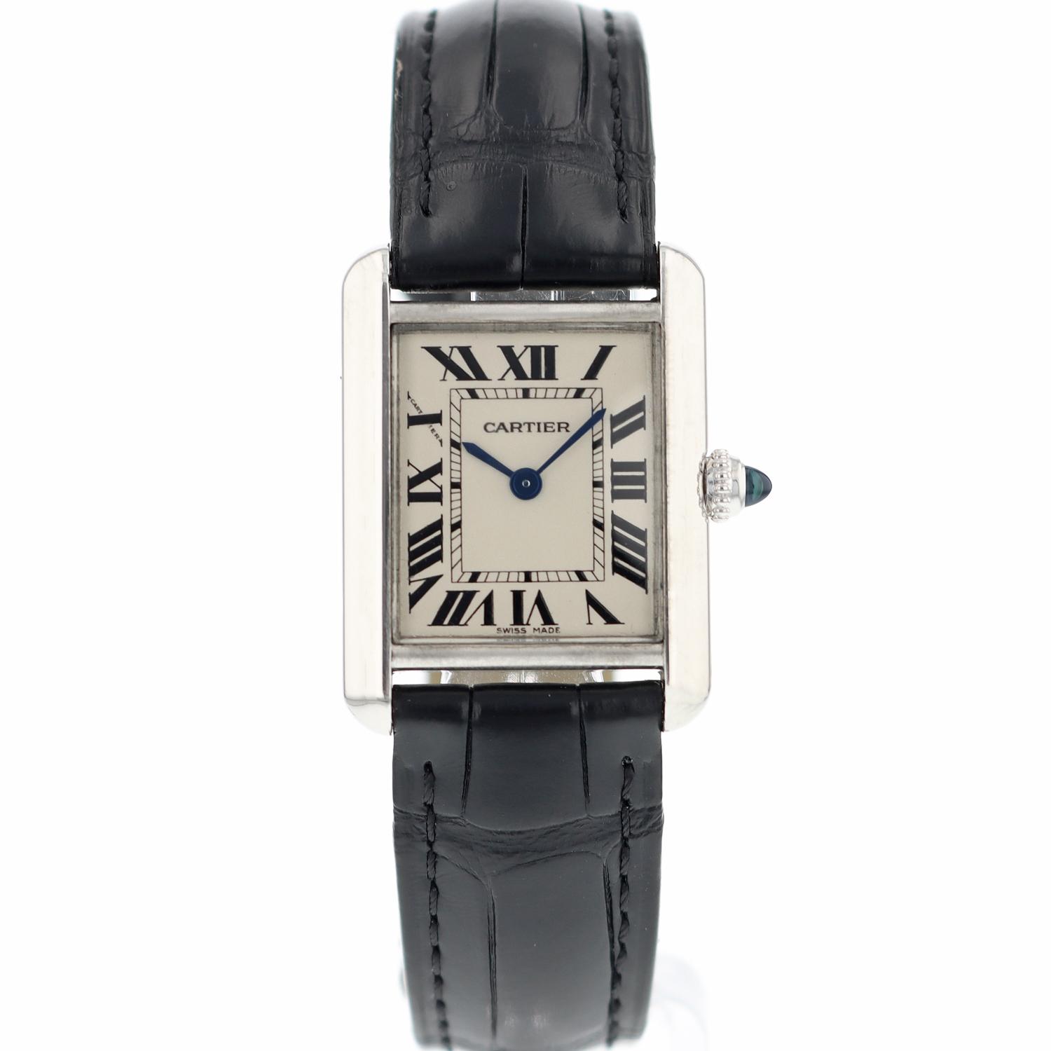 Tank Louis 18k White Gold Cartier Sold watches Juwelier Burger