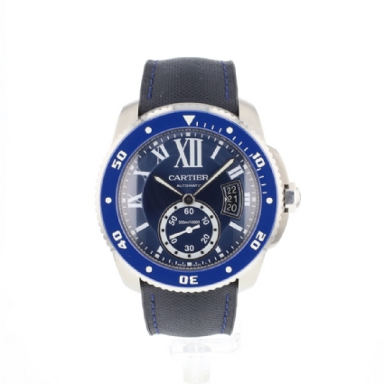 Cartier calibre diver blue online