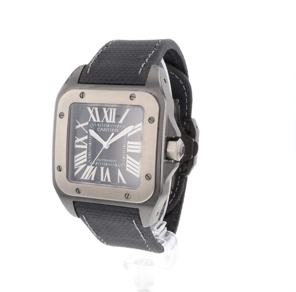 Santos 100 XL Steel PVD Cartier Exclusive watches Juwelier Burger