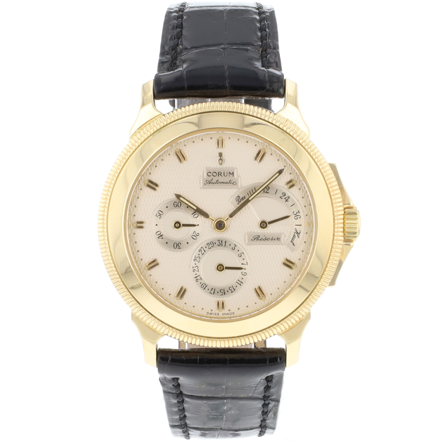 Reserve de Marche Yellow Gold Corum Exclusive watches