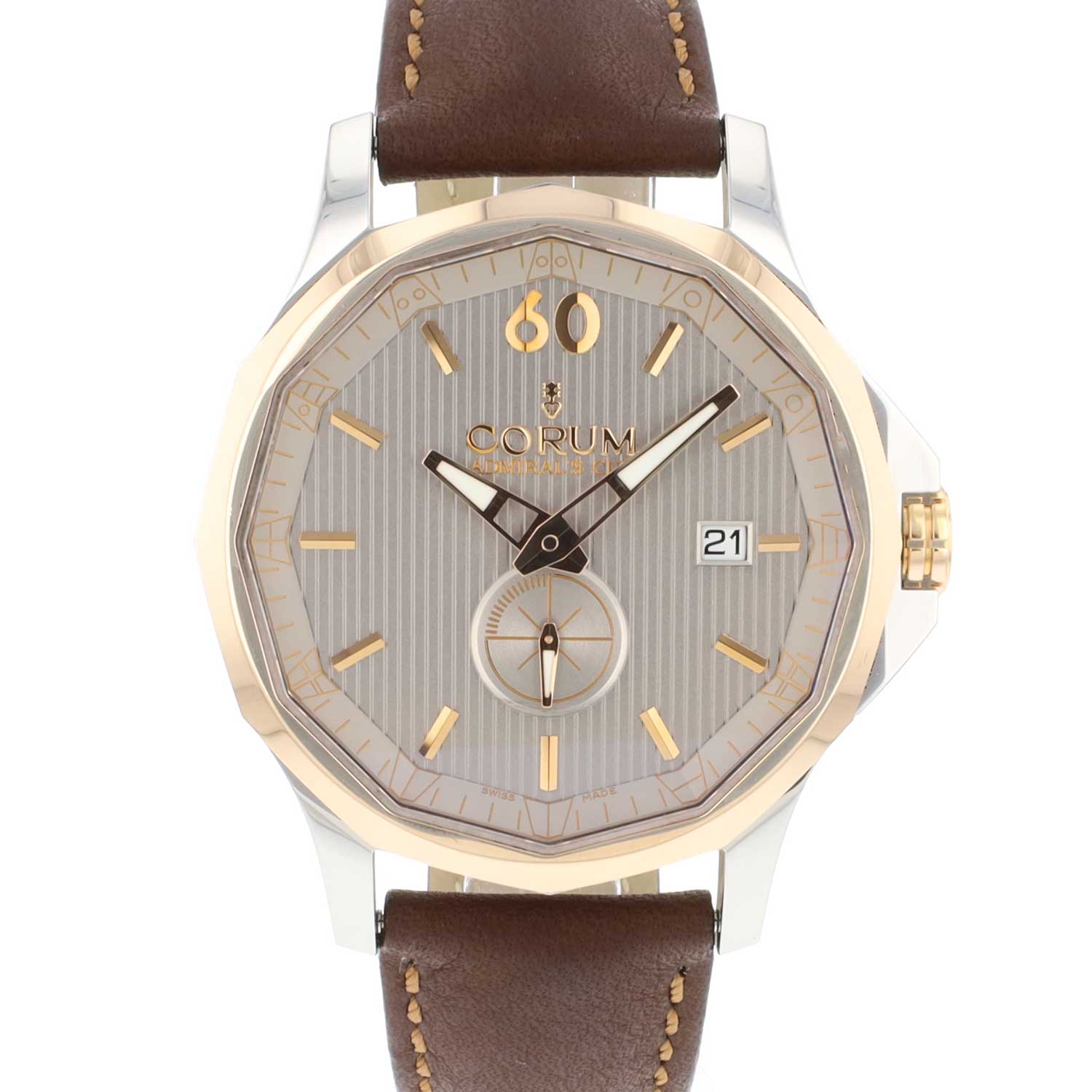 Admirals Cup Legend Steel Rosegold Corum Exclusive watches