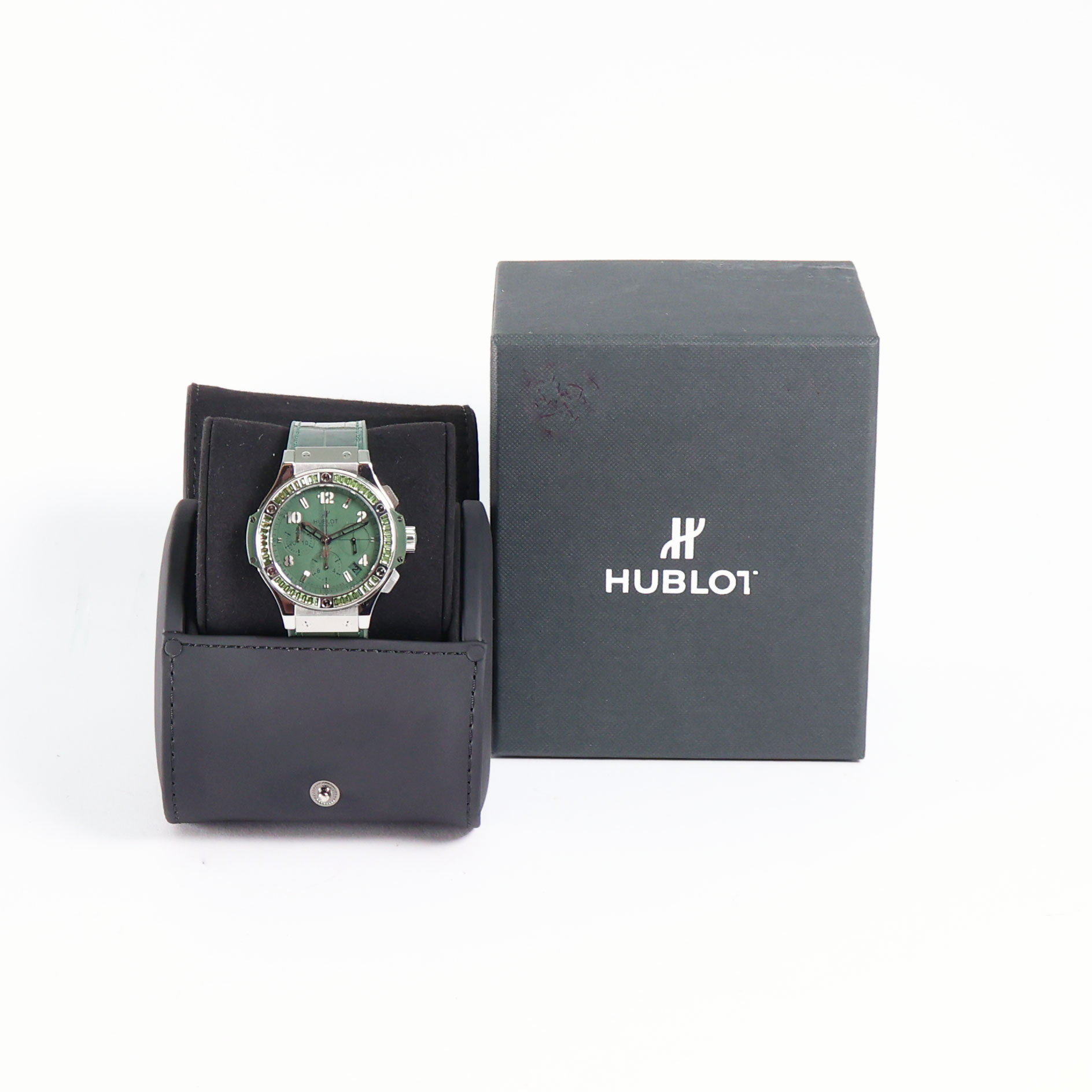 Big Bang Tutti Frutti Green Baguette Diamonds Hublot Exclusive