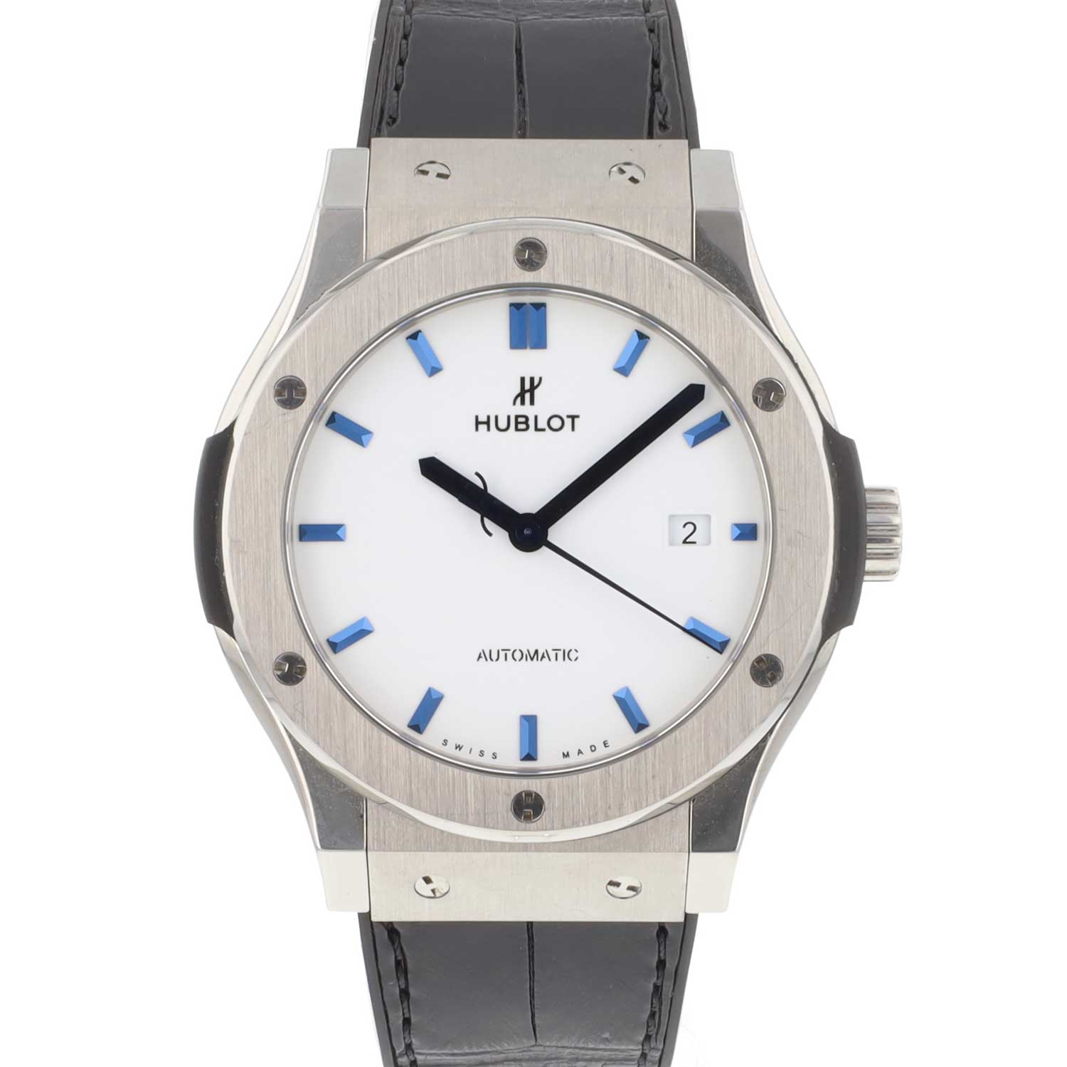 Classic Fusion White Dial 42MM Hublot Exclusive watches Juwelier Burger