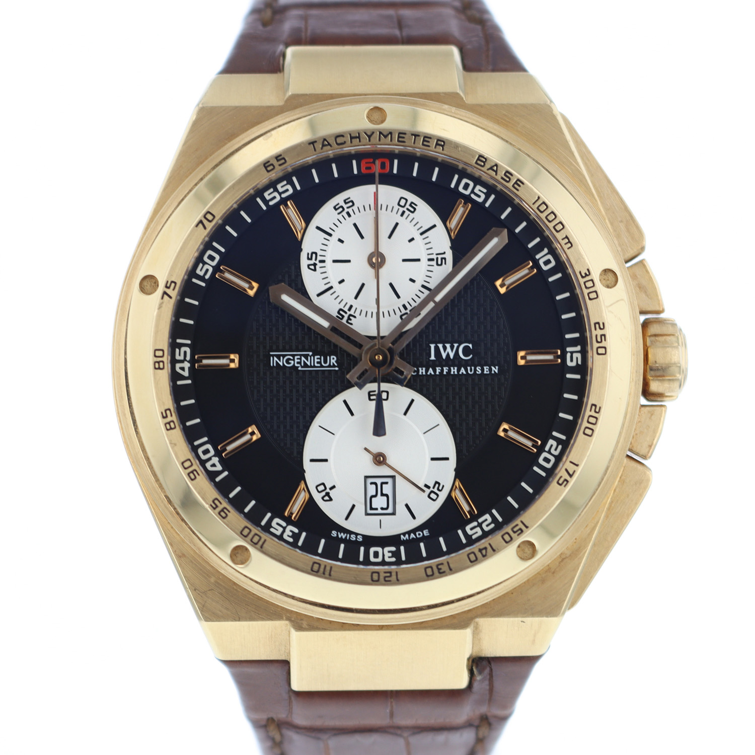 Big Ingenieur Chronograph Rose Gold IWC Sold watches Juwelier Burger