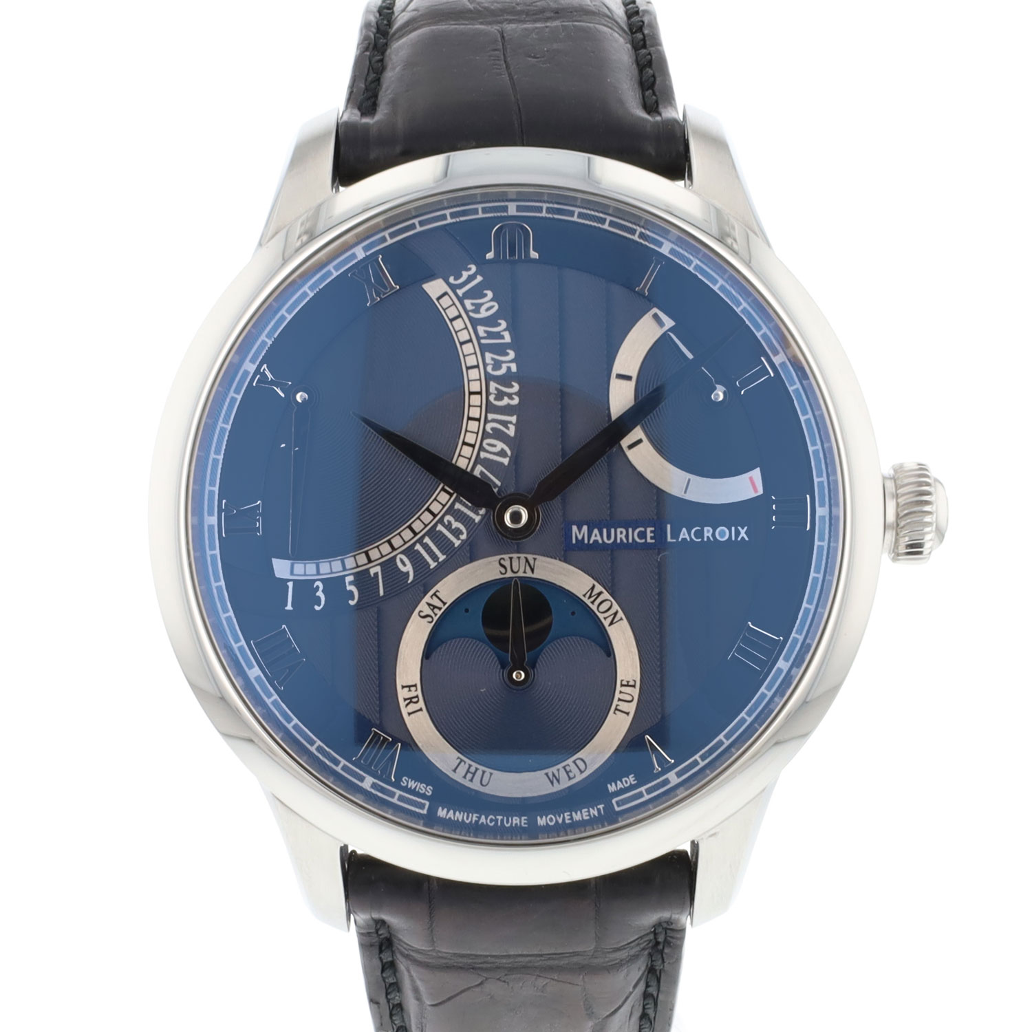 Maurice lacroix hotsell masterpiece lune retrograde