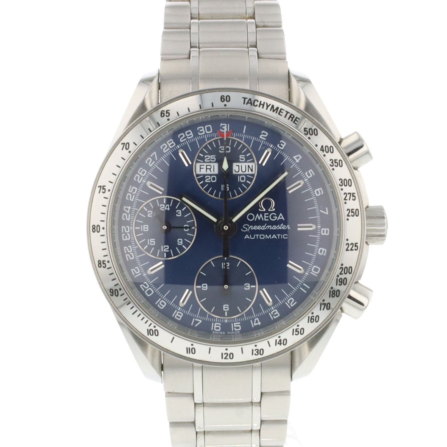 Blue sales dial speedmaster