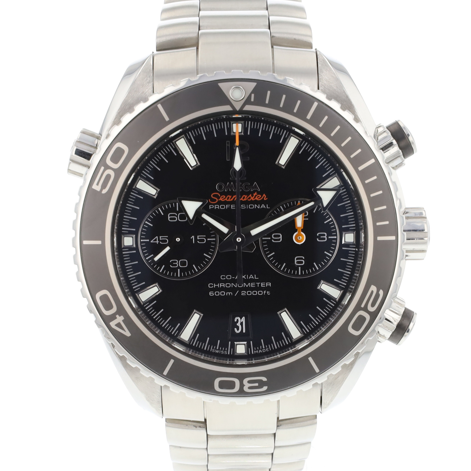 omega seamaster planet ocean stainless steel
