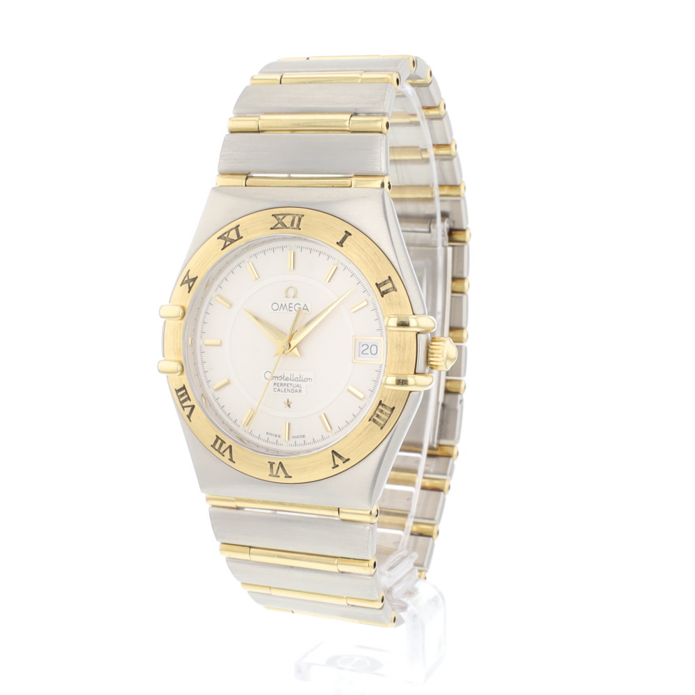 Constellation Perpetual Calendar Steel Gold Omega Sold watches