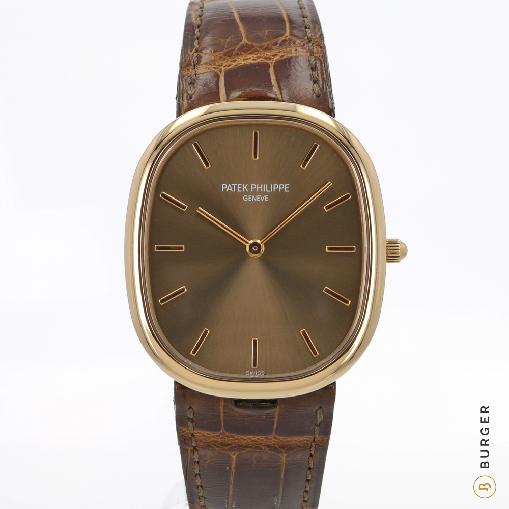 Patek philippe best sale ellipse rose gold