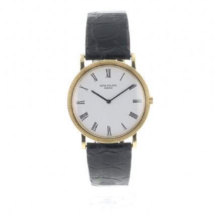 Calatrava Yellow Gold Patek Philippe Verkochte horloges Juwelier Burger