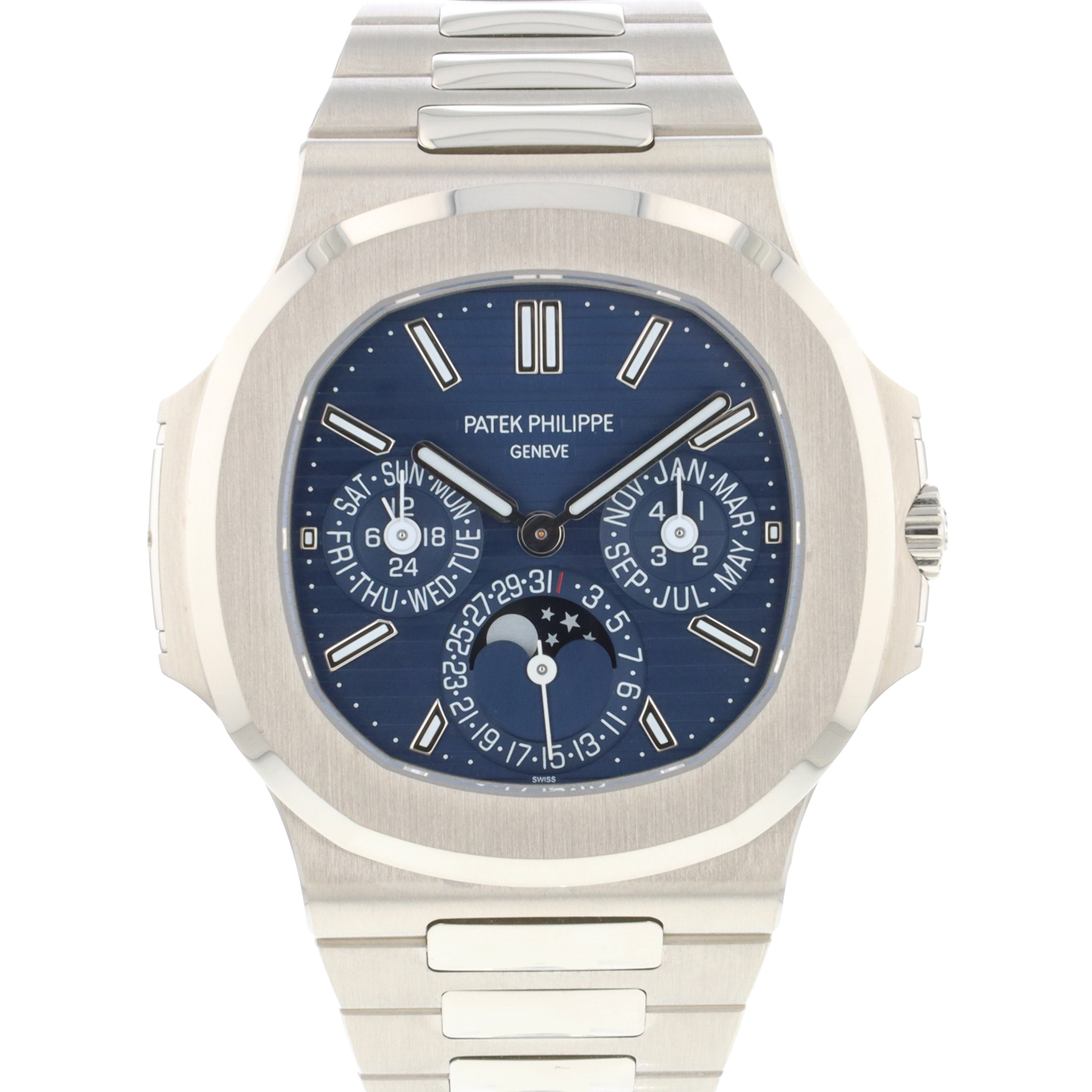 Nautilus White Gold Perpetual Calendar 5740 1G 99 9 NEW Patek nautilus-white-gold-perpetual-calendar-5740-1g-99-9-new-patek
