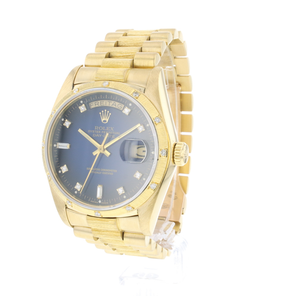Rolex day date 36 blue 2025 dial