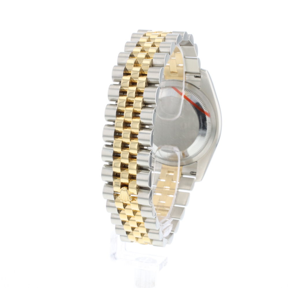 C Datejust 36 Steel Gold Jubilee Fluted Factory MoP Diamond Dial 