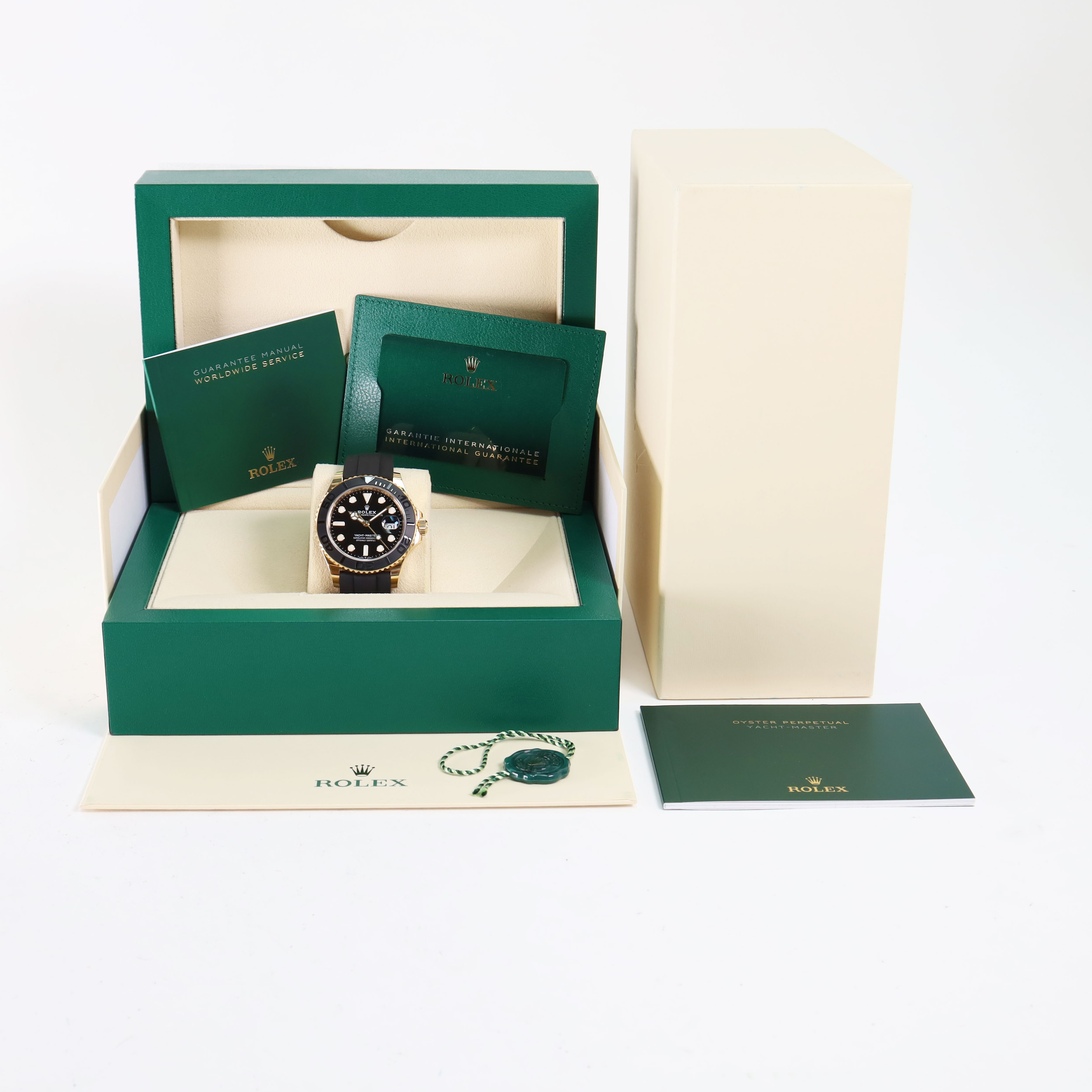 Yacht-Master 42 Yellow Gold Oyster Flex NEW 2022 - Rolex - Sold watches ...
