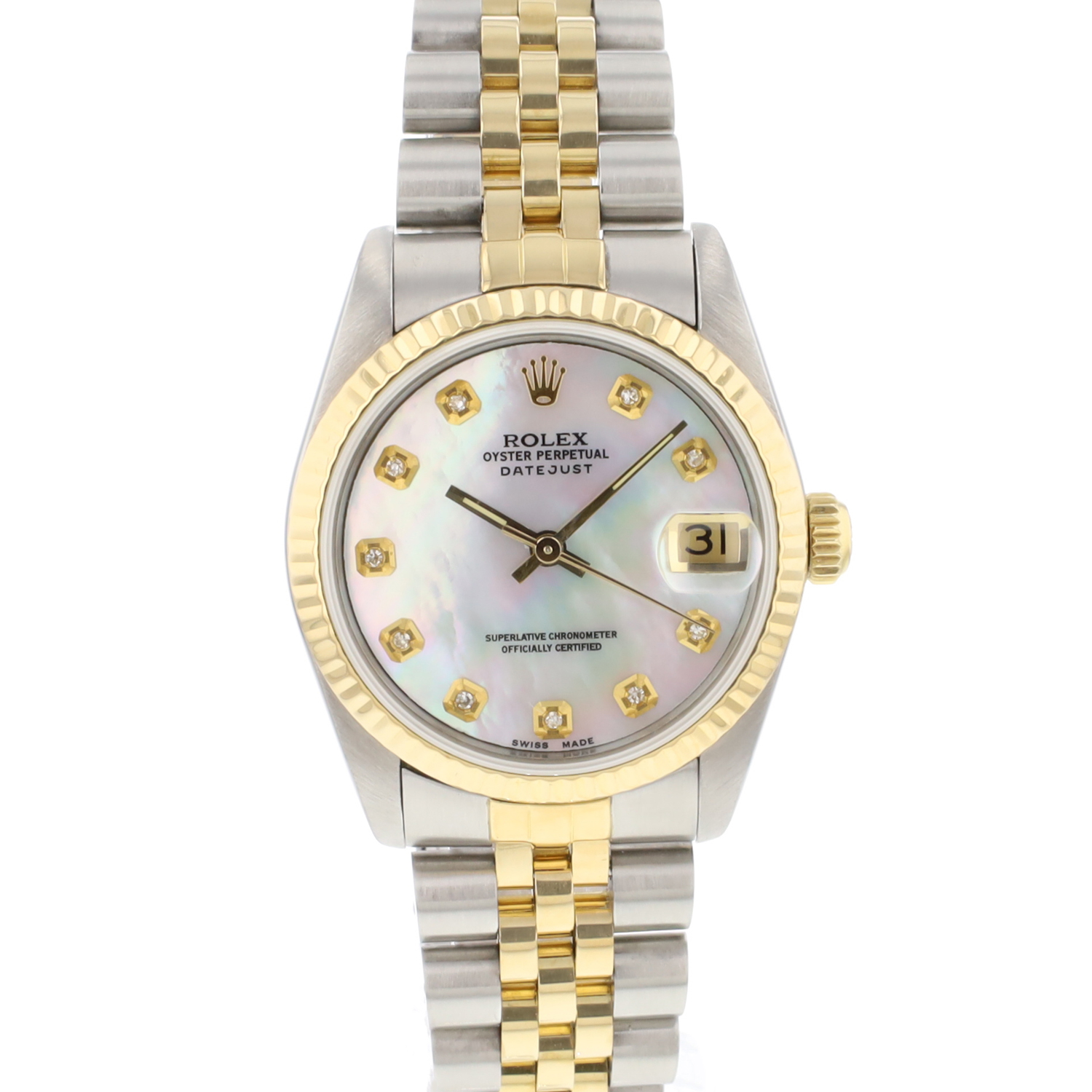 Rolex mop diamond dial cheap