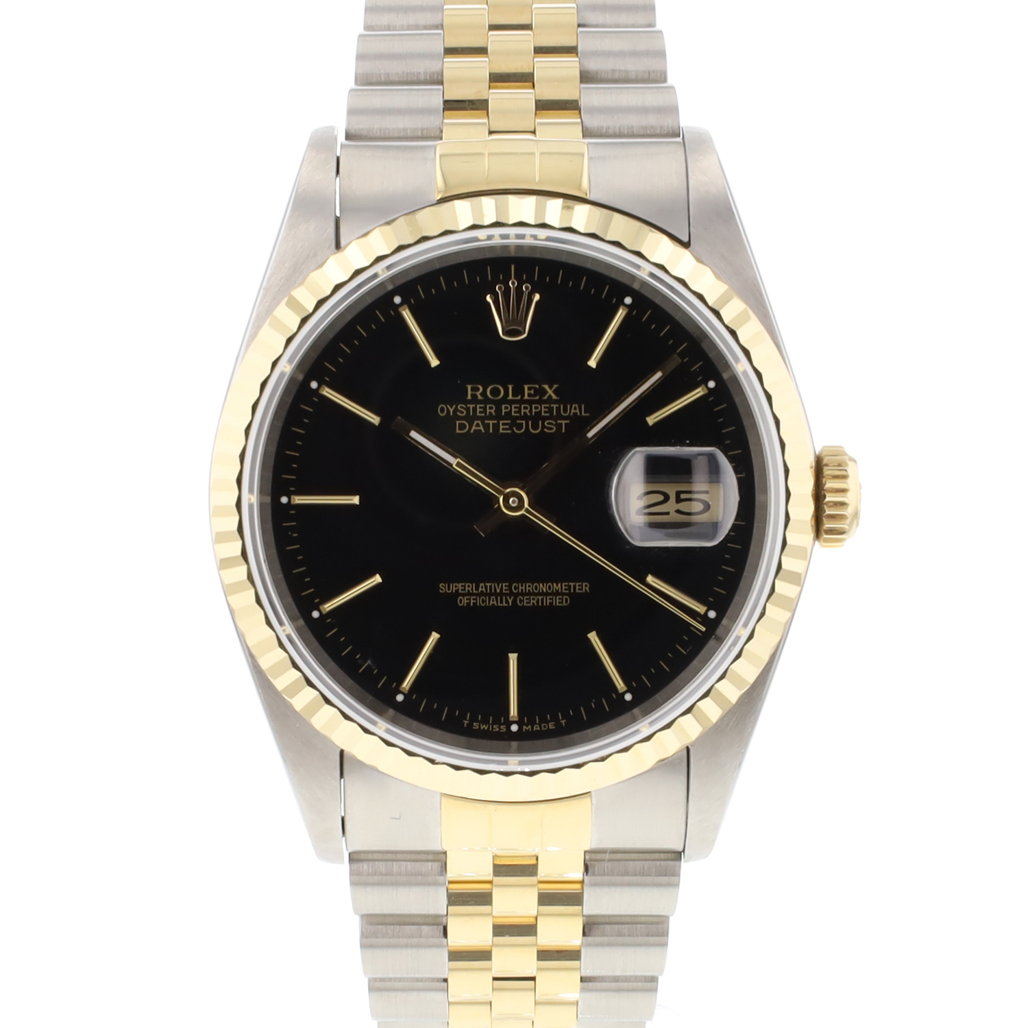Rolex datejust deals 36 bicolor