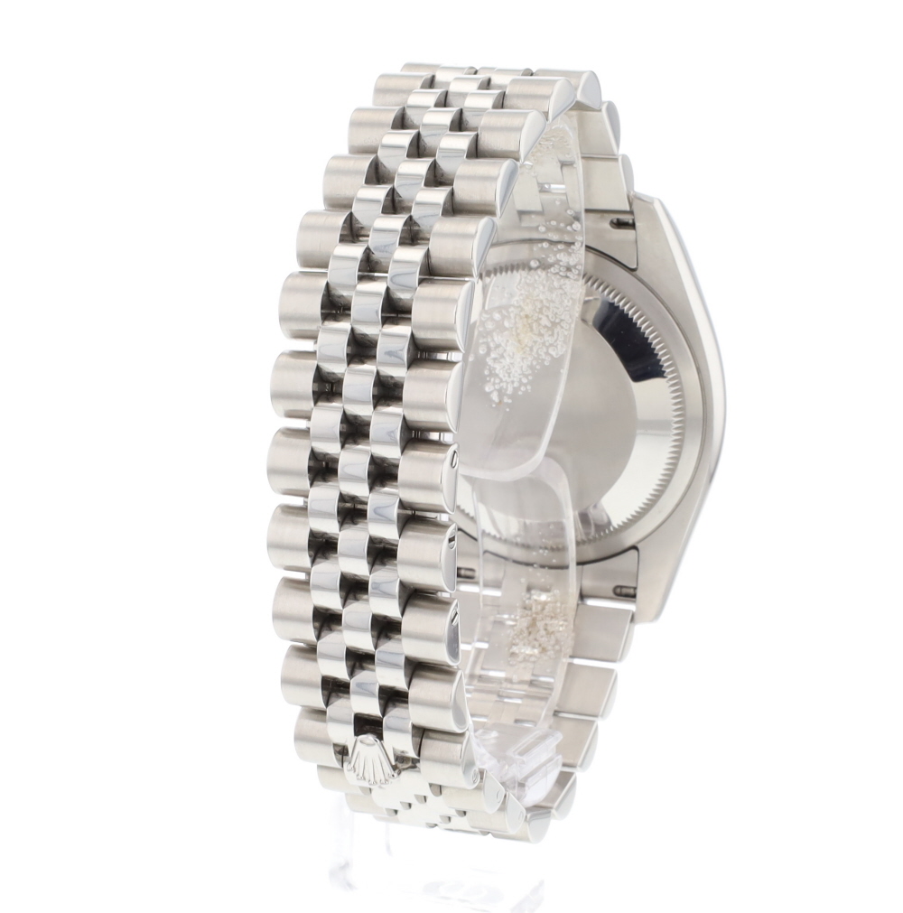 Datejust 36 Fluted Jubilee Black Dial Roulette Date - Rolex - Exclusive ...