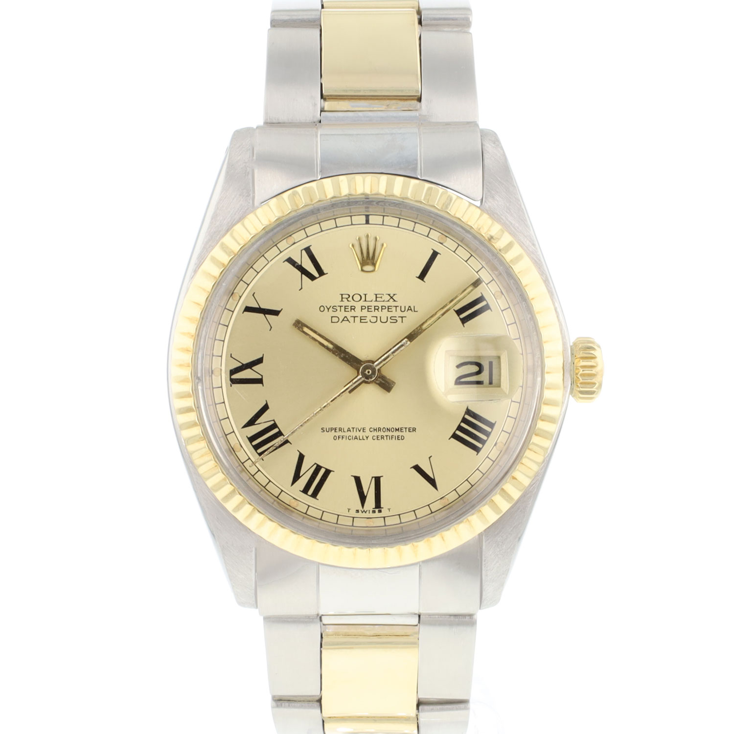 Rolex oyster two hotsell tone prijs