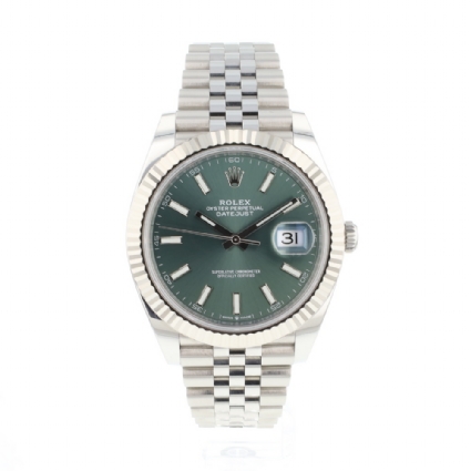 rolex green dial datejust