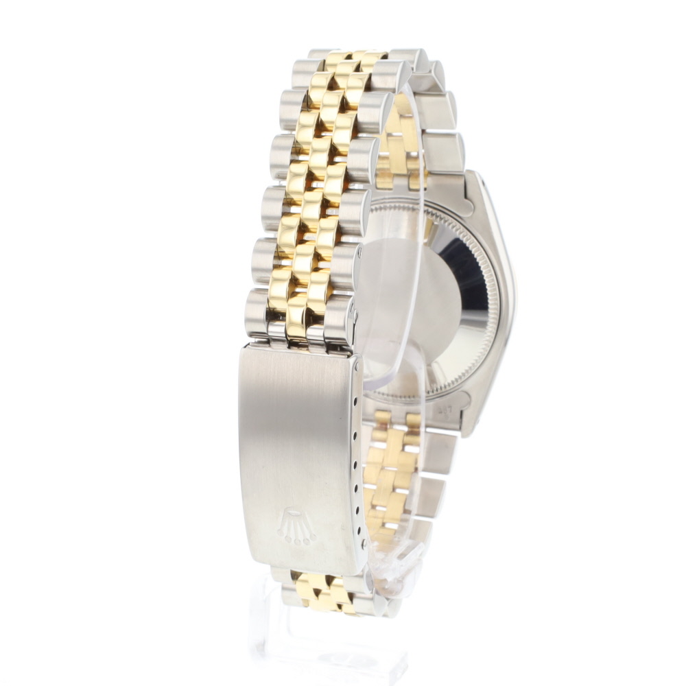 Datejust 31mm Pink Gold Steel Diamond Bezel Light Purple Dial