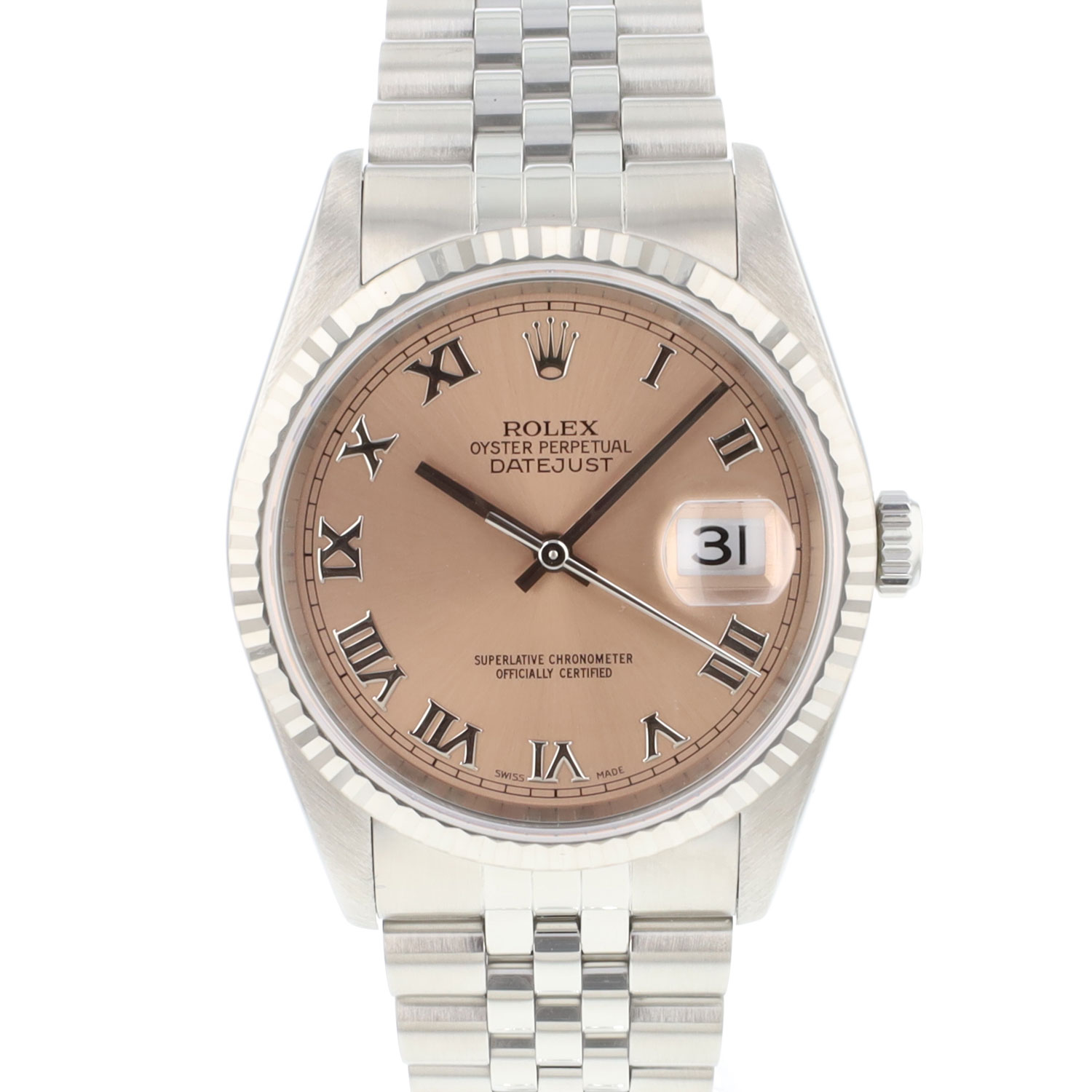Rolex datejust 2025 36 salmon dial