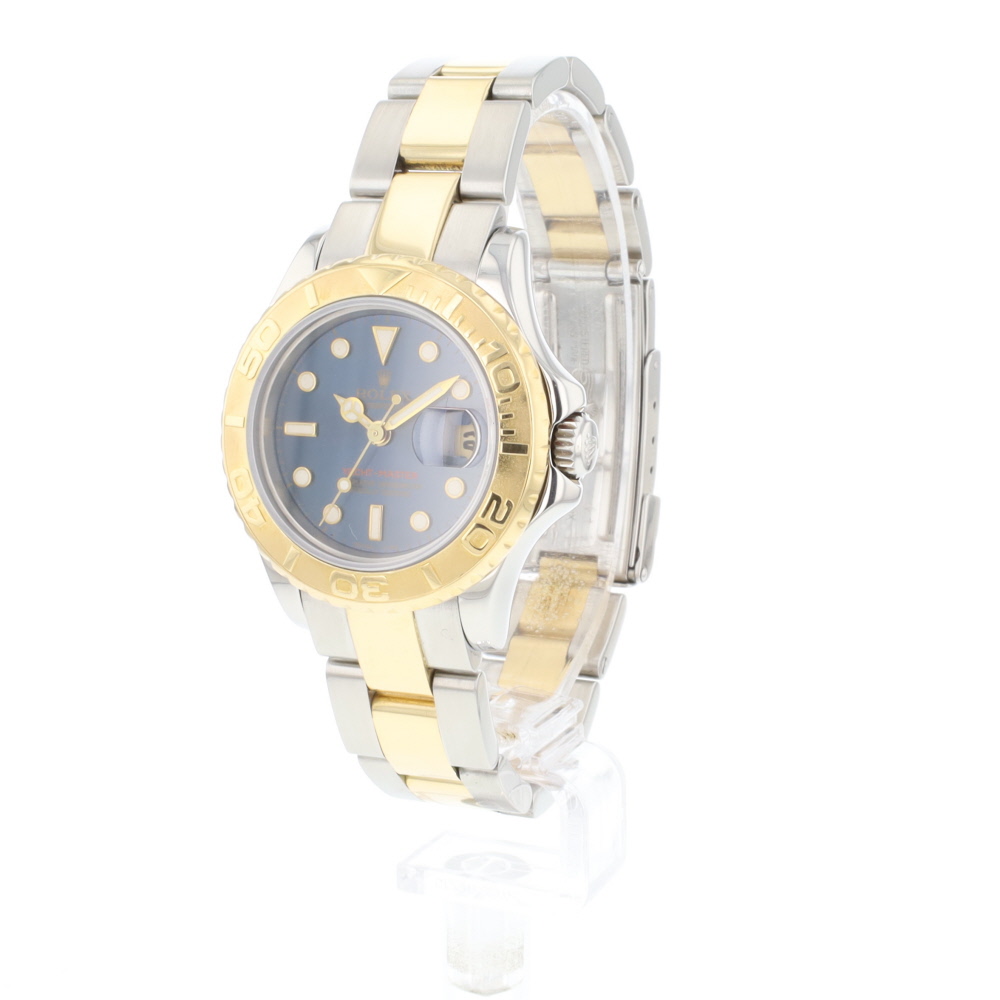 Yacht Master Lady 29MM Steel Gold Blue Dial Rolex Exclusive