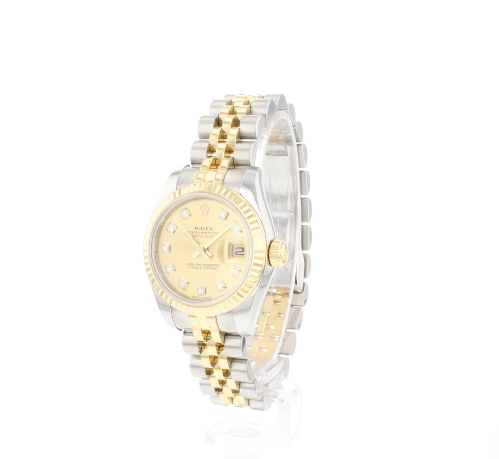 Ladies datejust diamond dial sale