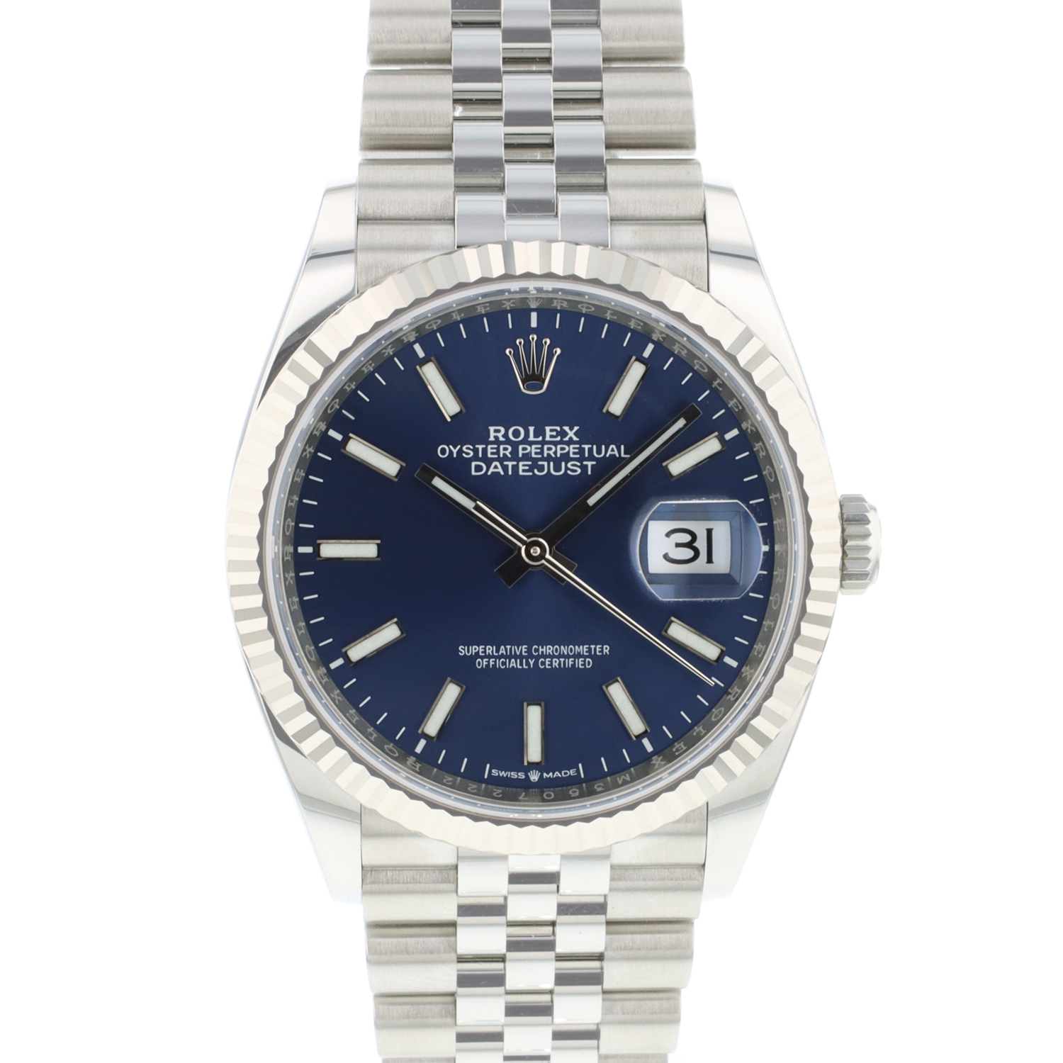 Used rolex datejust 36 store