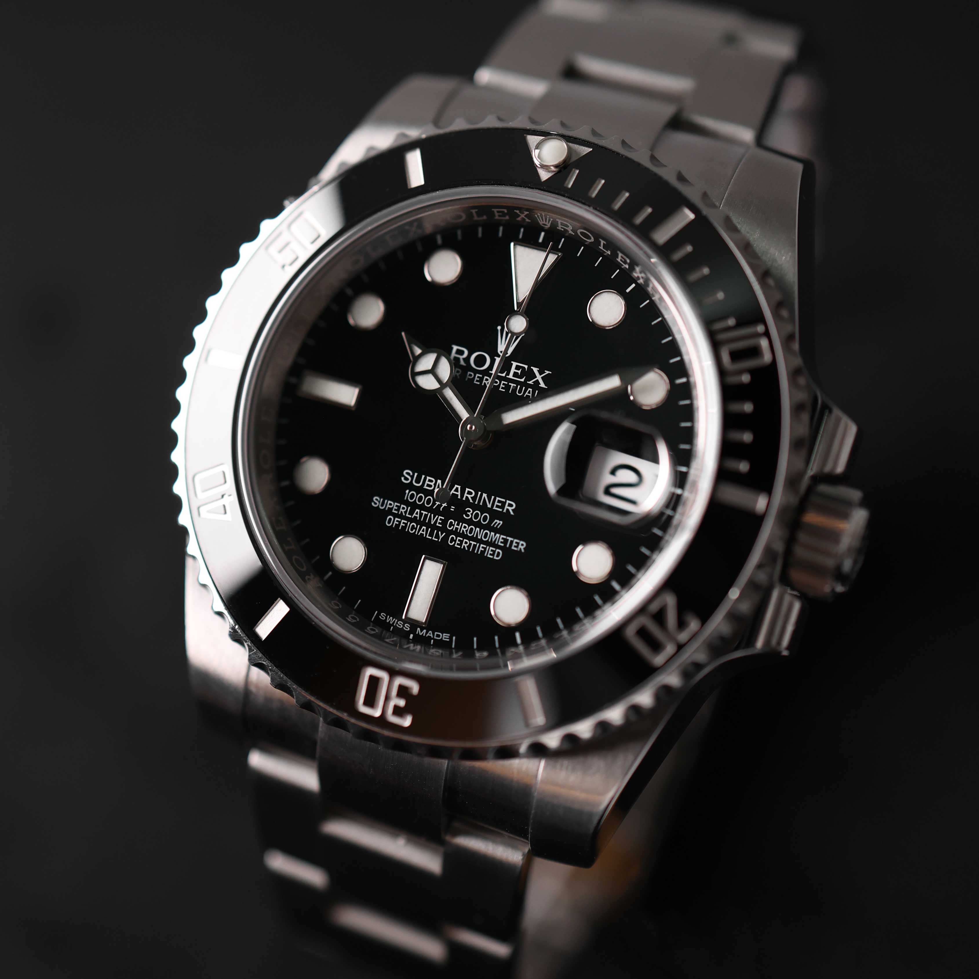 Submariner Date Black Ceramic 116610LN
