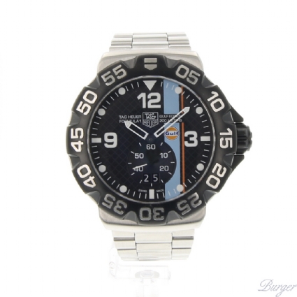 Tag heuer formula 1 gulf edition for sale hot sale