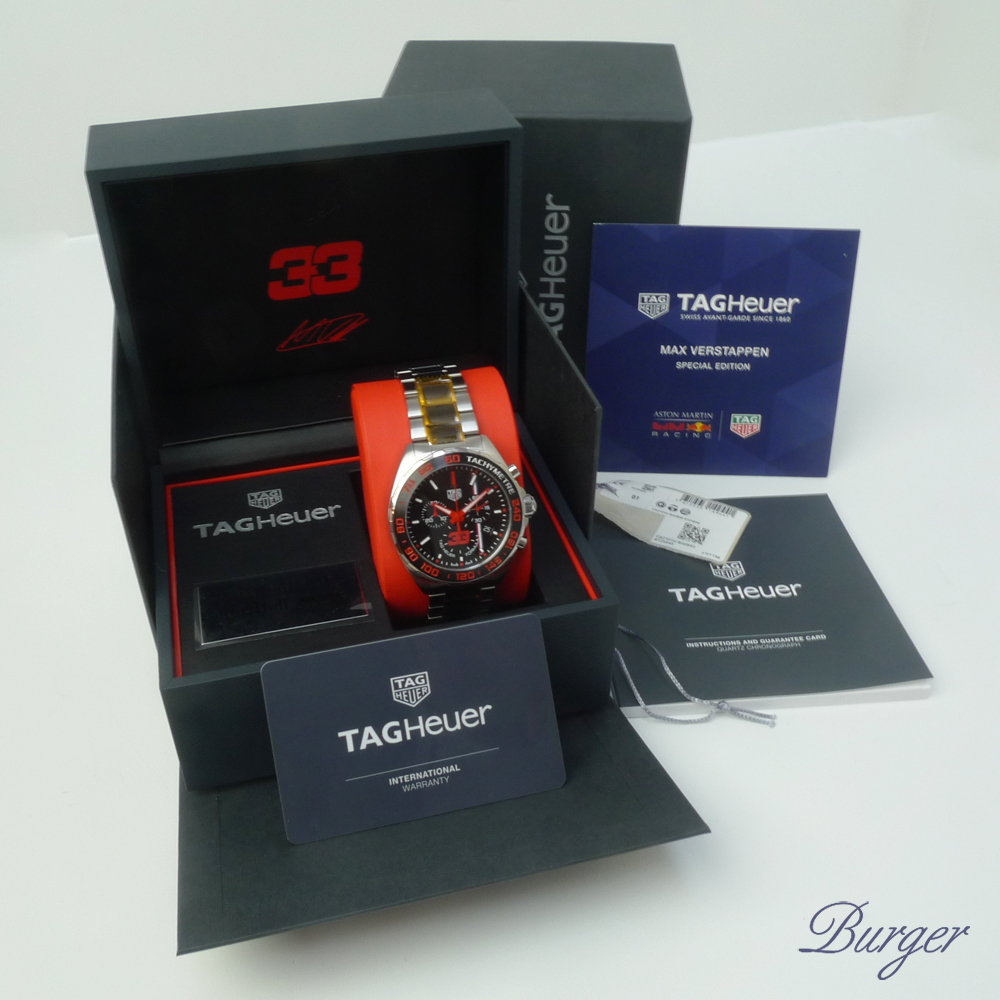 Tag heuer formula 1 shop max verstappen special edition