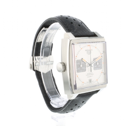 Monaco Calibre 11 CAW211C.FC6241 Silver Dial Tag Heuer Sold