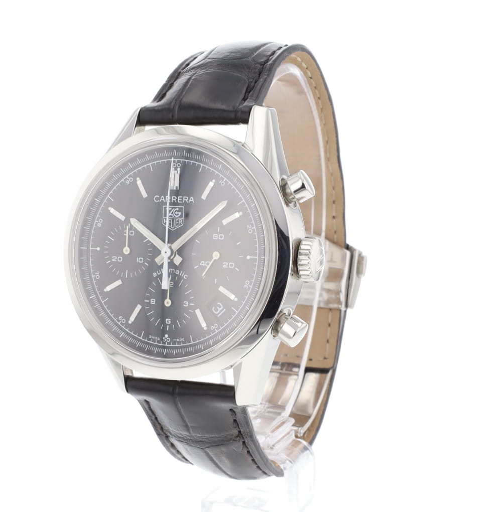 Carrera Calibre 17 Black Chronograph Tag Heuer Sold watches