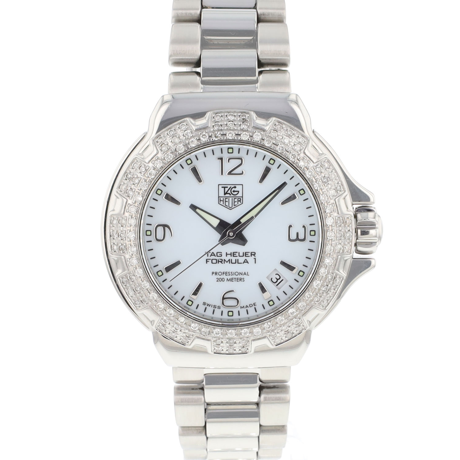 Tag heuer sale formula 1 diamonds