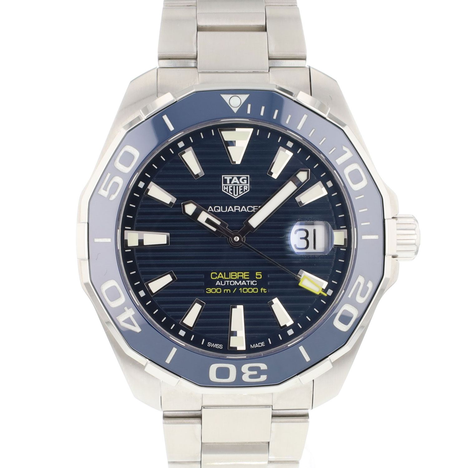 Tag heuer aquaracer 300m blue outlet