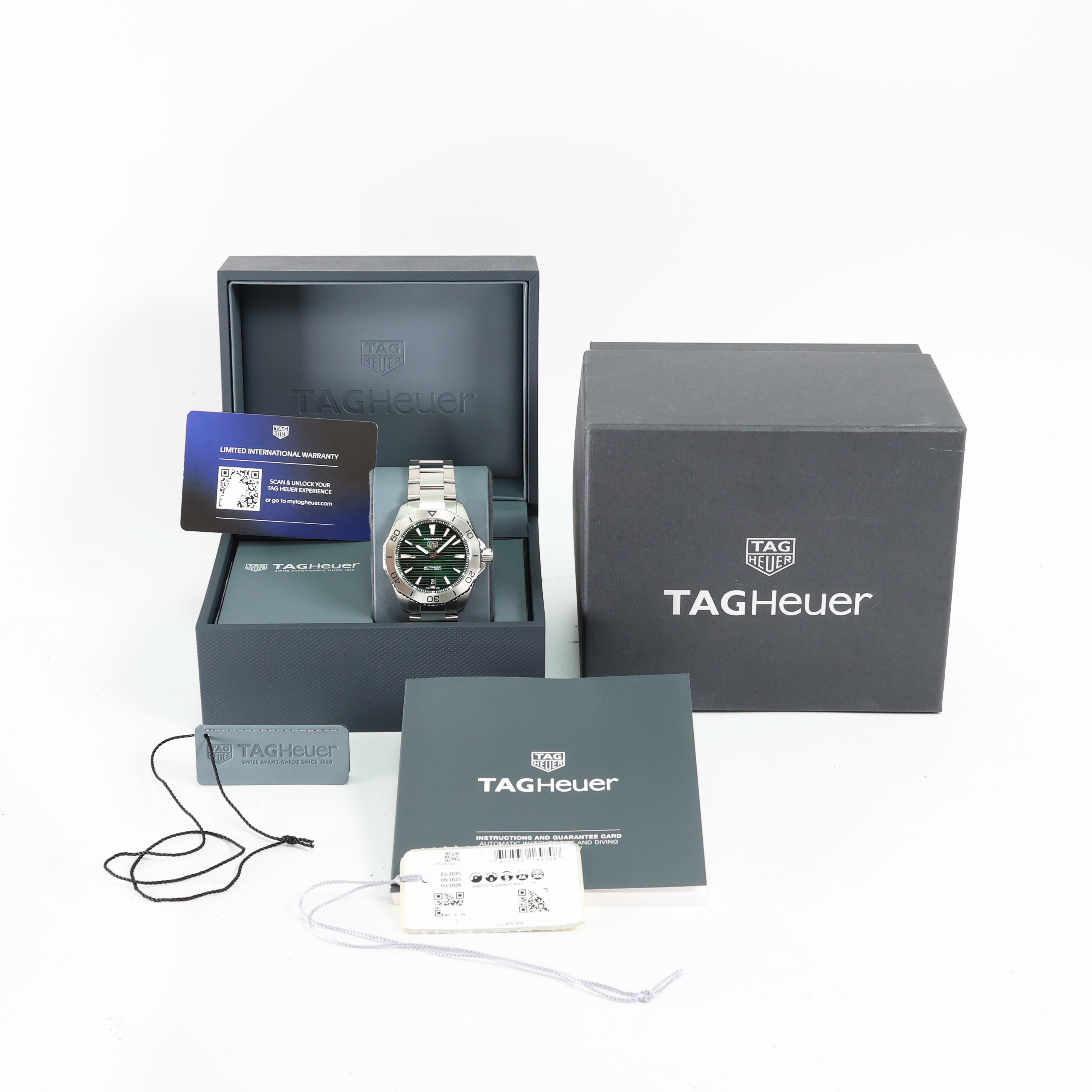 Tag heuer aquaracer box best sale