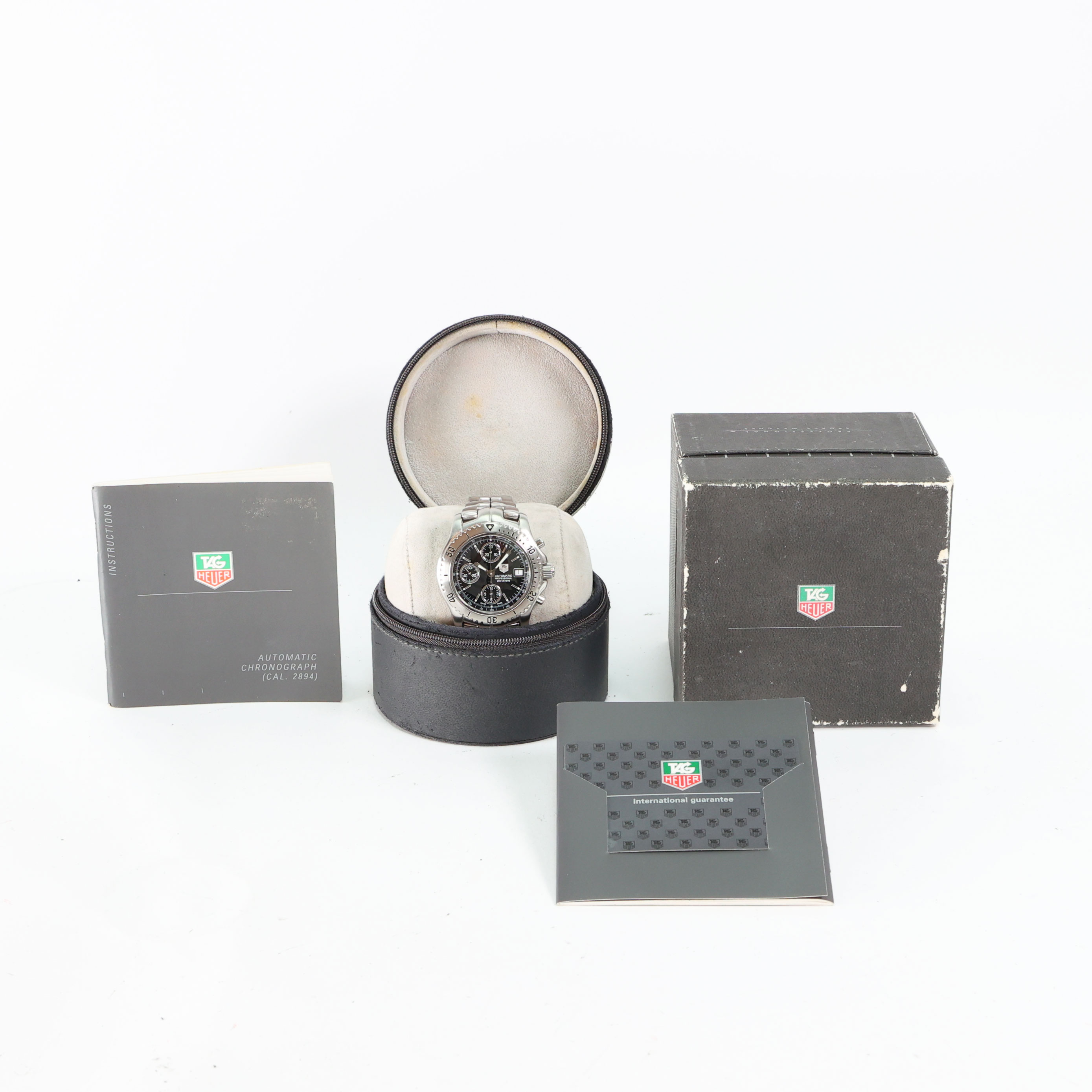 Tag heuer link black dial 2025