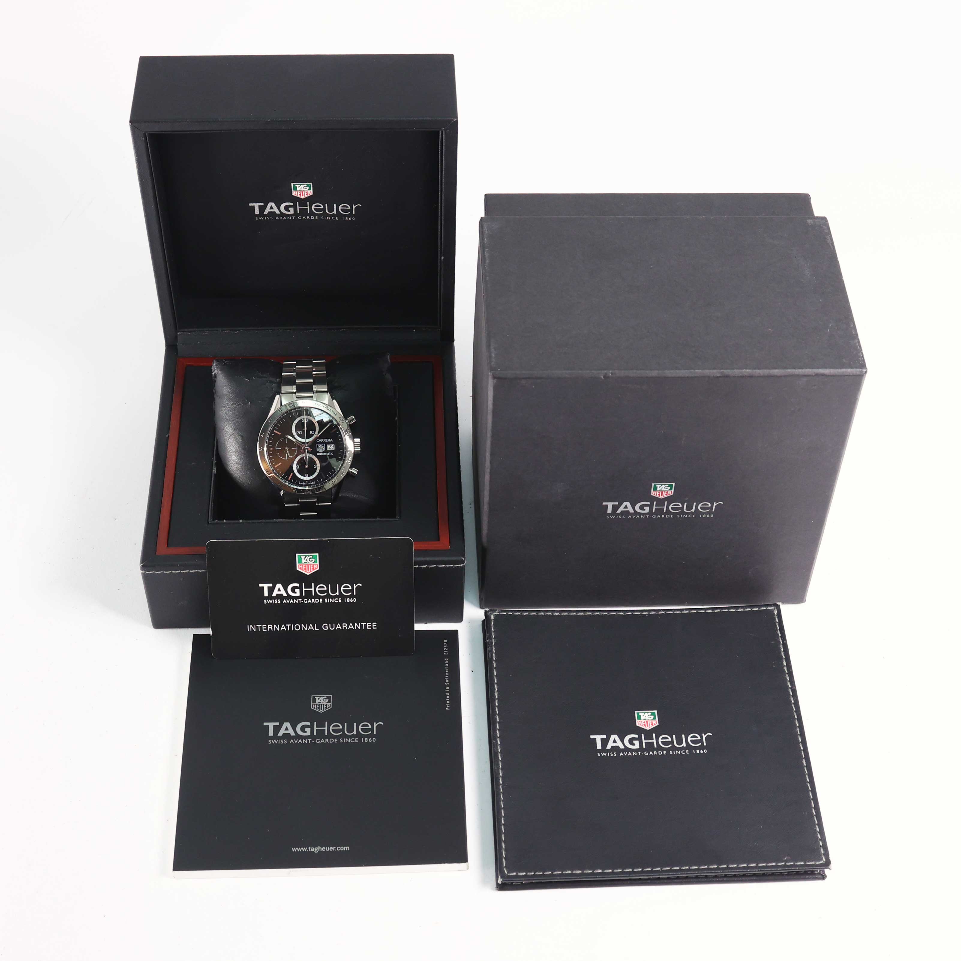 Carrera Calibre 16 Steel Tag Heuer Exclusieve horloges Juwelier Burger