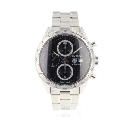 Carrera Calibre 16 Steel Tag Heuer Luxusuhren Juwelier Burger